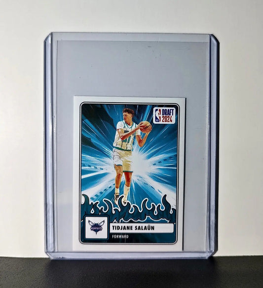 Tidjane Salaün Rookie Draft 2024-25 Panini NBA 84 Sticker Card Charlotte Hornets - Basketball Card Single