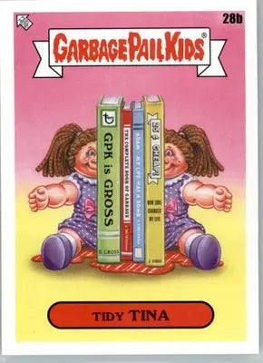 Tidy Tina - 2022 Topps Garbage Pail Kids: Book Worms - #28b - Non_sport - Non-Sports Card Single
