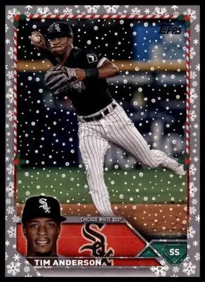 Tim Anderson 2023 Topps Holiday Metallic #H182 Chicago White Sox - Baseball Card Single
