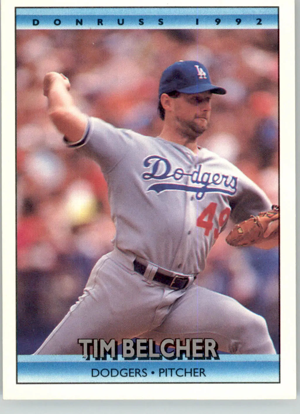 Tim Belcher - 1992 Donruss - #78b - Baseball - Baseball Card Single