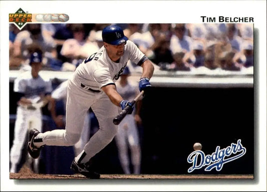 Tim Belcher 1992 Upper Deck MLB #668 Baseball Card Los Angeles Dodgers - Baseball Card Single