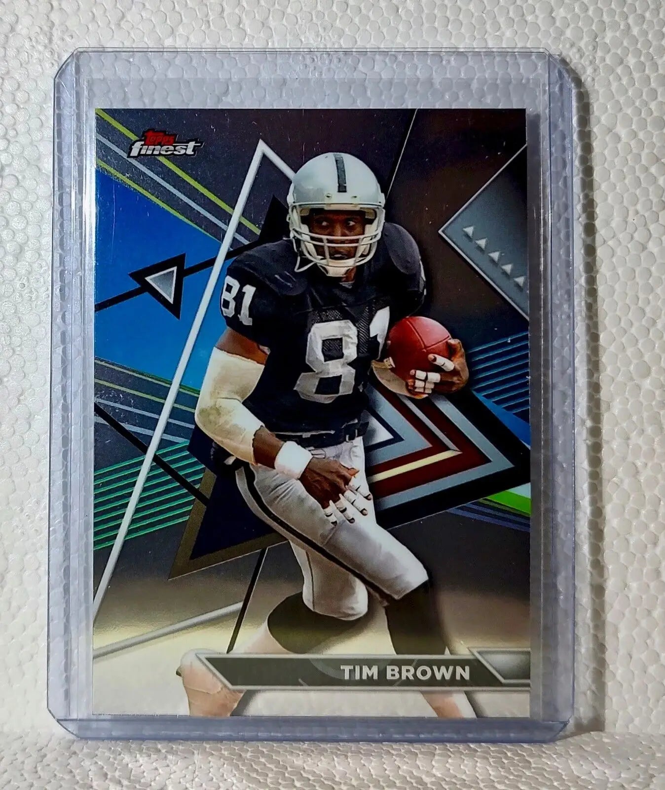 Tim Brown 2023 Topps Finest NFL #228 Football Card Oakland Raiders - Football Card Single