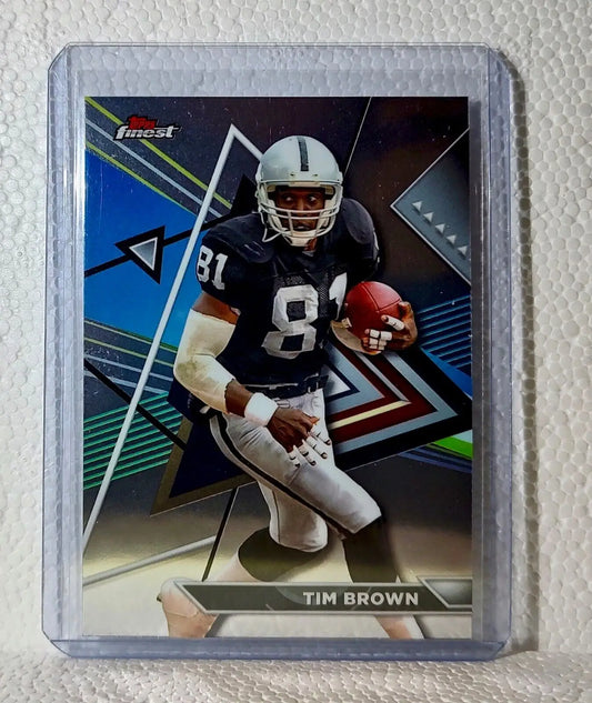 Tim Brown 2023 Topps Finest NFL #228 Football Card Oakland Raiders - Football Card Single