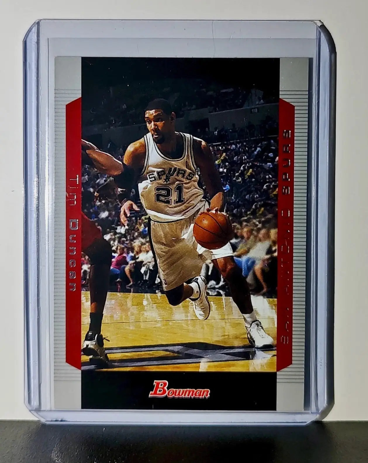 Tim Duncan 2004 Bowman NBA #12 Card San Antonio Spurs