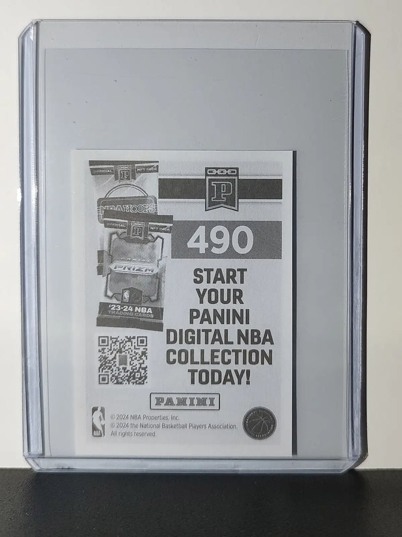 Tim Duncan Legends 2024-25 Panini NBA #490 Sticker Card San Antonio Spurs