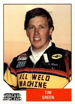 Tim Green - 1988 World of Outlaws - #24 - Racing - Racing Card Single
