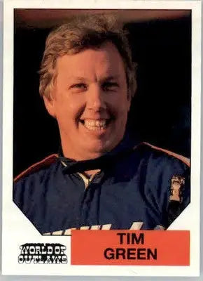 Tim Green - 1990 World of Outlaws - #30 - Racing - Racing Card Single