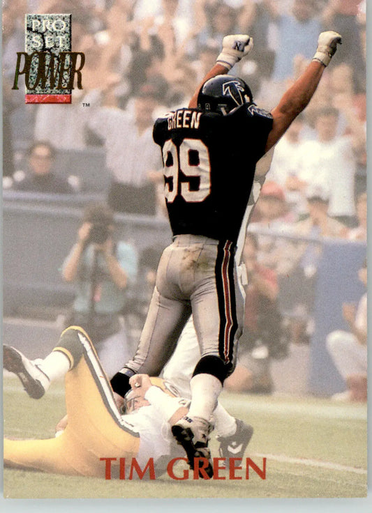 Tim Green - 1992 Pro Set Power - #199 - Football - Football Card Single