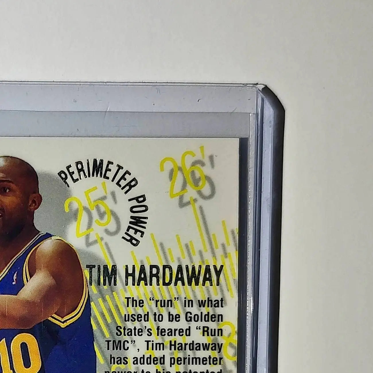 Tim Hardaway 1995-96 Flair NBA #4 Perimeter Power Card