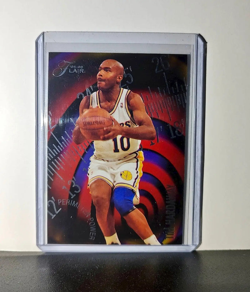 Tim Hardaway 1995-96 Flair NBA #4 Perimeter Power Card