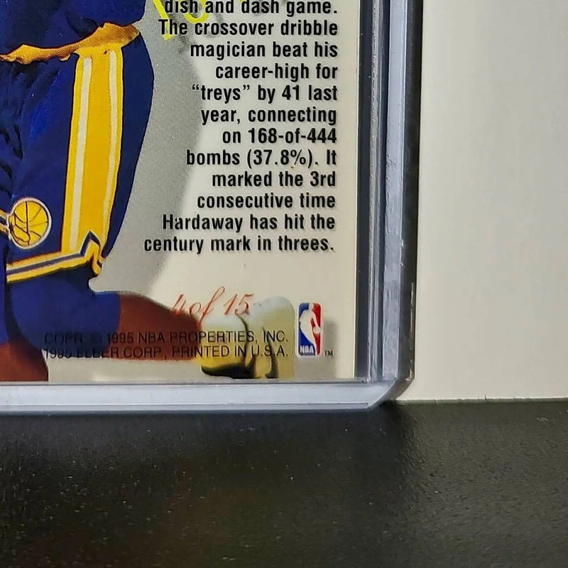 Tim Hardaway 1995-96 Flair NBA #4 Perimeter Power Card