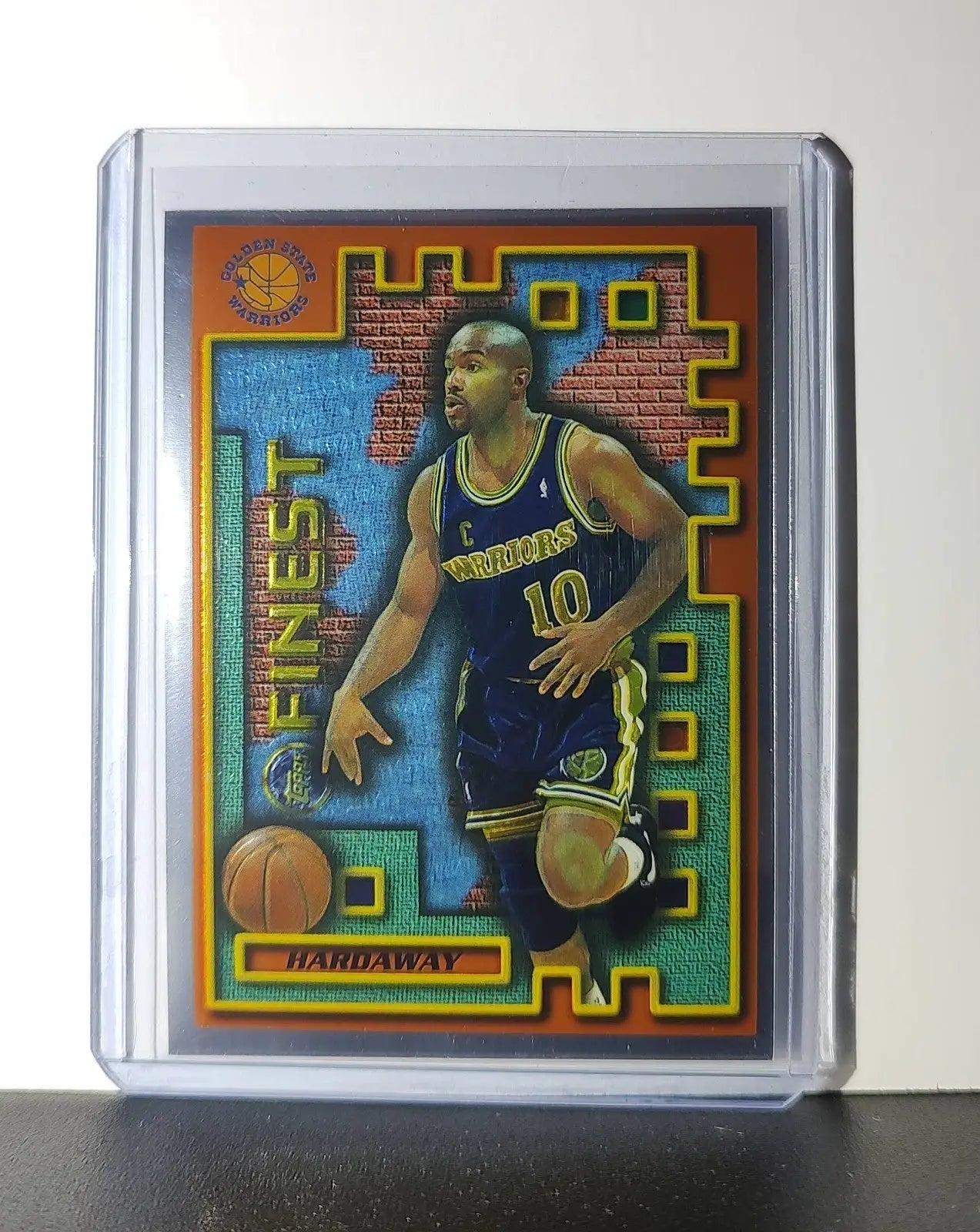 Tim Hardaway 1995-96 Topps Finest NBA #M26 Mysterly Warriors