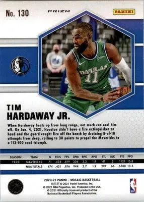 Tim Hardaway Jr. - 2020-21 Panini Mosaic - #130 - Mosaic Camo Pink Basketball - Basketball Card Single