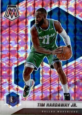 Tim Hardaway Jr. - 2020-21 Panini Mosaic - #130 - Mosaic Camo Pink Basketball - Basketball Card Single