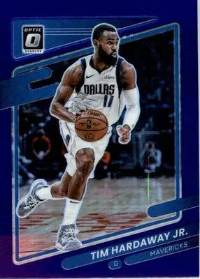 Tim Hardaway Jr. - 2021-22 Donruss Optic - #42 - Purple Basketball - Basketball Card Single