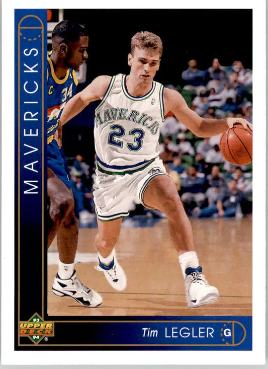 Tim Legler - 1993-94 Upper Deck - #152 - RC Basketball - Basketball Card Single