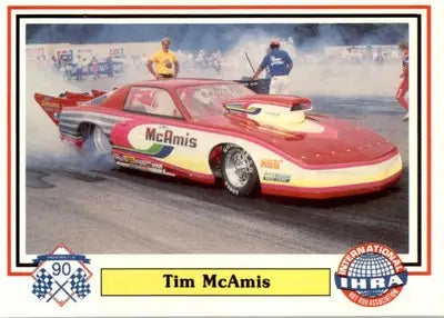 Tim McAmis - 1990 Checkered Flag IHRA - #12 - Racing - Racing Card Single