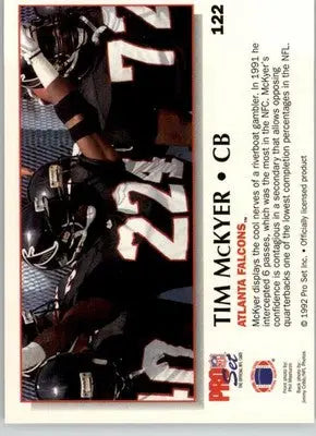 Tim McKyer - 1992 Pro Set Power - #122 - Football - Football Card Single