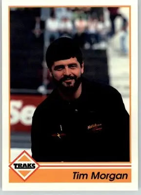 Tim Morgan - 1992 Traks - #189 - Racing - Racing Card Single