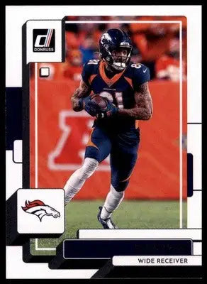 Tim Patrick 2022 Donruss #264 Denver Broncos - Football Card Single