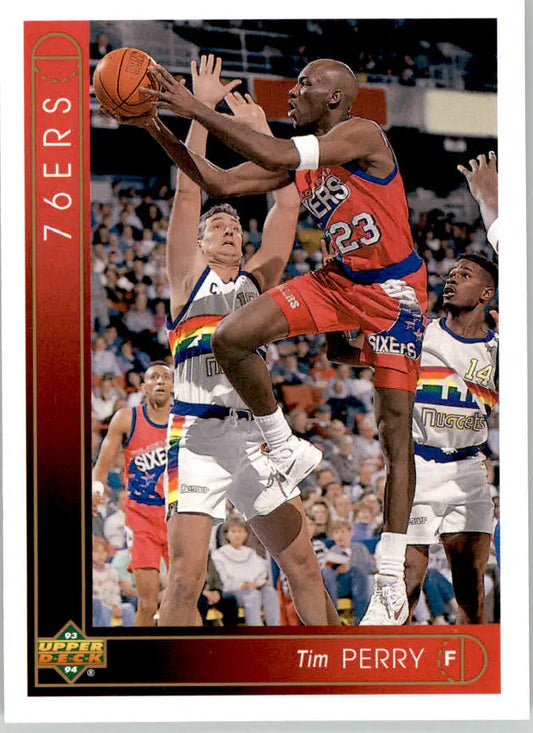 Tim Perry - 1993-94 Upper Deck - #100 - Basketball - Basketball Card Single