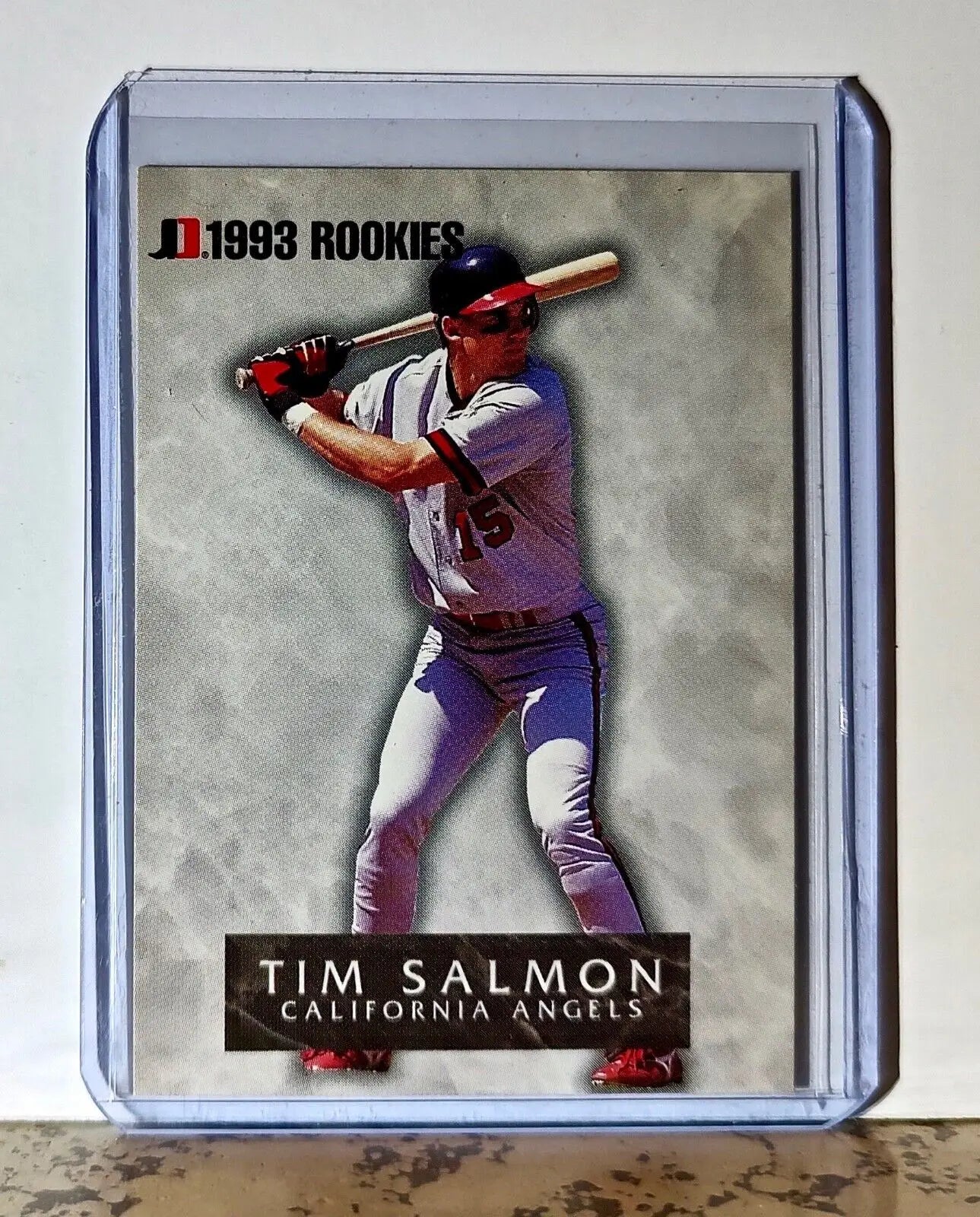 Tim Salmon 1993 Jimmy Dean Rookies MLB #9 Baseball Card California Angels - Baseball Card Single