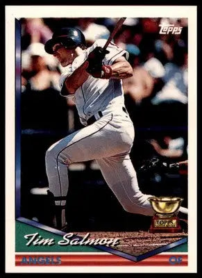 Tim Salmon 1994 Topps #397 California Angels - Baseball Card Single