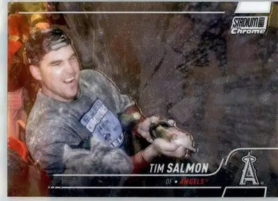 Tim Salmon - 2022 Stadium Club Chrome - #295 - Baseball - Baseball Card Single