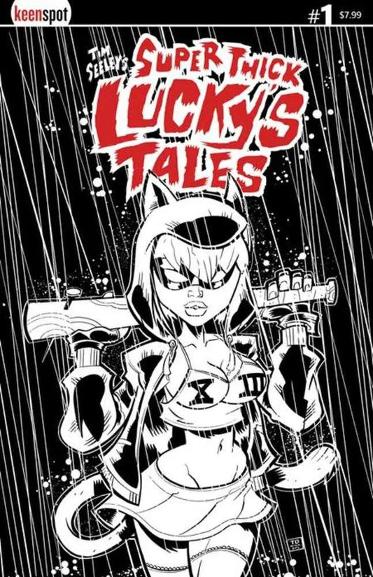 Tim Seeleys Super Thick Luckys Tales #1 Cover D Troy Dongarra Variant (Mature) - Back Issues