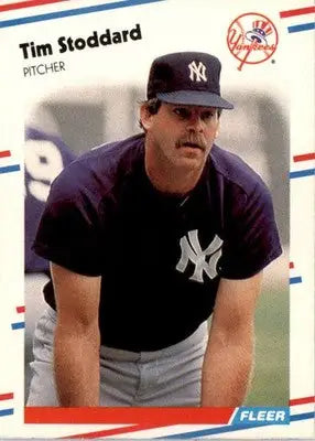 Tim Stoddard - 1988 Fleer - #222 - Baseball - Baseball Card Single