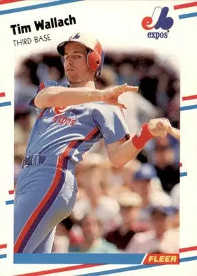 Tim Wallach - 1988 Fleer - #198 - Baseball - Baseball Card Single