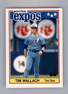 Tim Wallach - 1988 Topps UK Minis - #84 - Baseball - Baseball Card Single