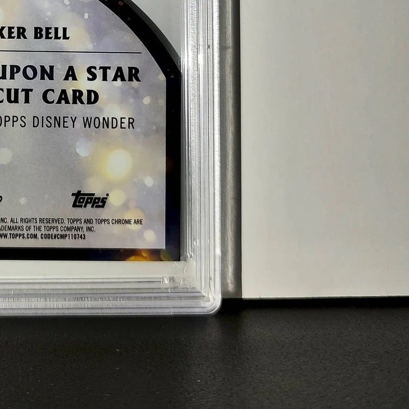 Tinker Bell 2025 Topps Chrome Disney #W-7 Wish Upon A Star Die Cut PSA 9 - Non-Sports Card Single