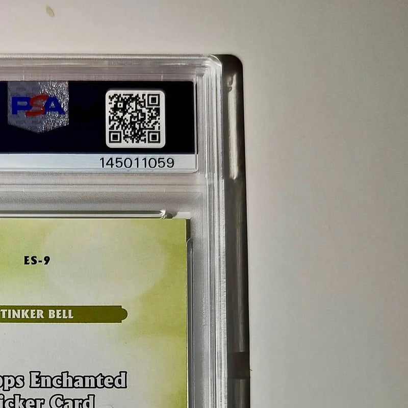 Tinker Bell 2025 Topps Disney #ES-9 Enchanted Sticker Card Peter Pan PSA 9 - Non-Sports Card Single