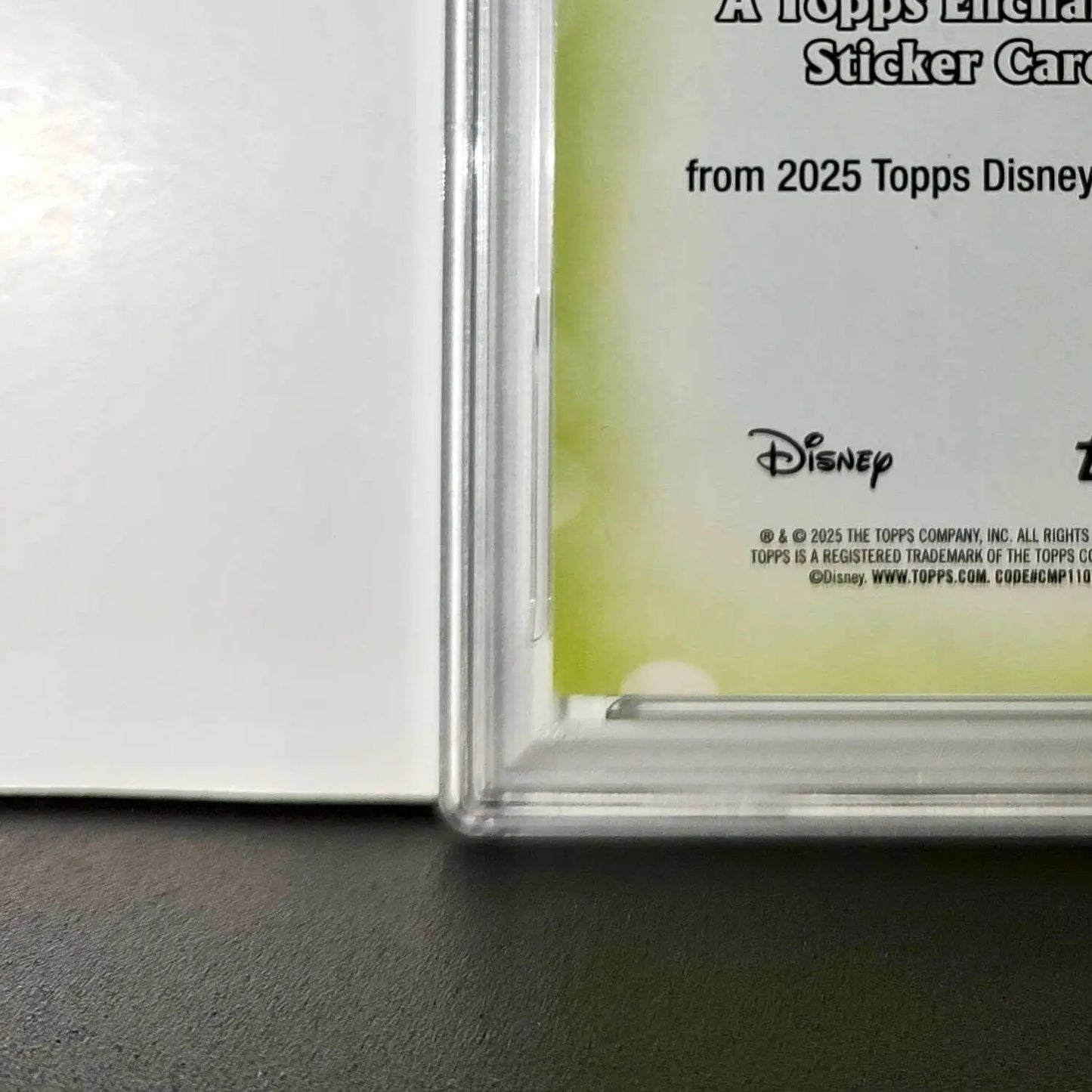 Tinker Bell 2025 Topps Disney #ES-9 Enchanted Sticker Card Peter Pan PSA 9 MT - Non-Sports Card Single