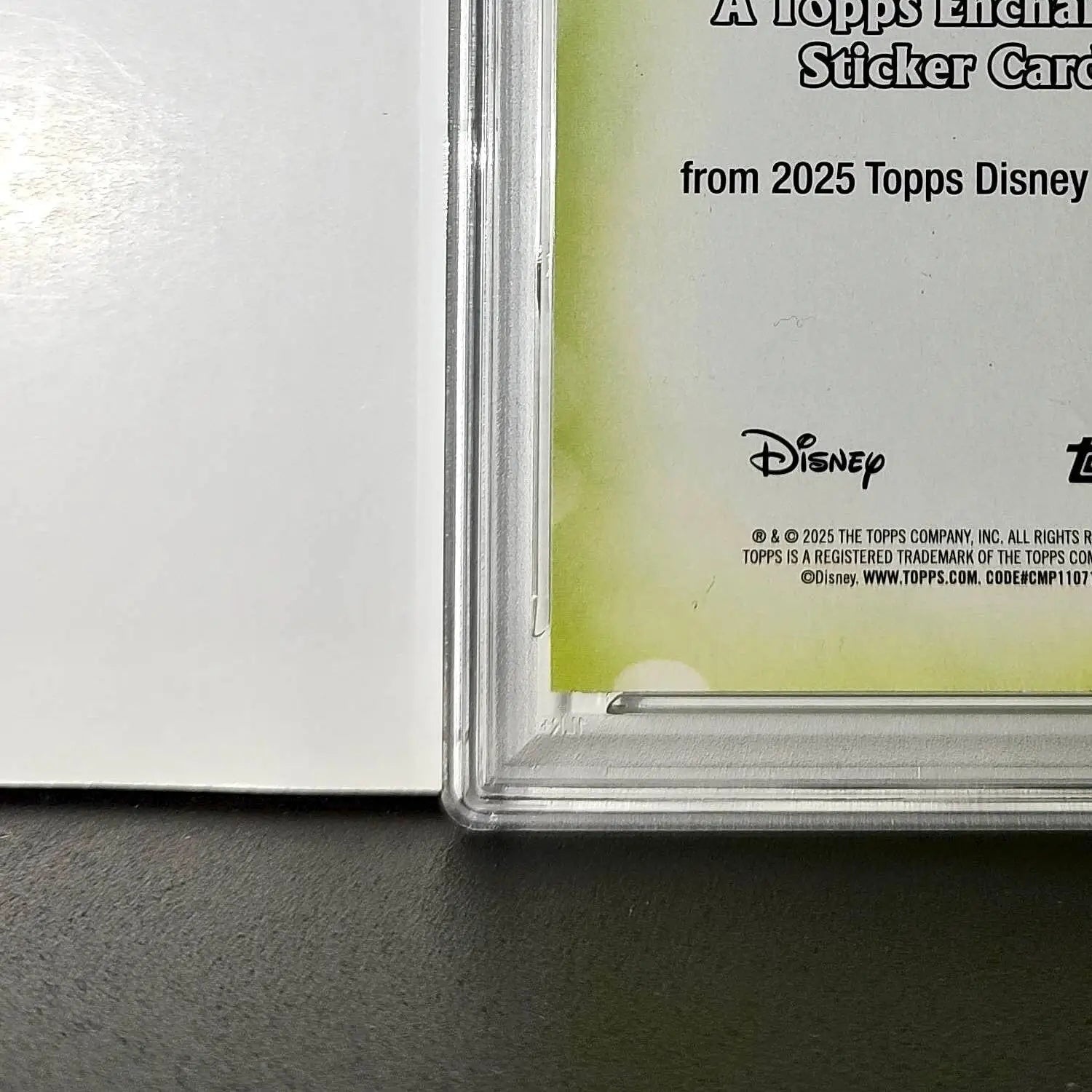 Tinker Bell 2025 Topps Disney #ES-9 Enchanted Sticker Card Peter Pan PSA 9 - Non-Sports Card Single