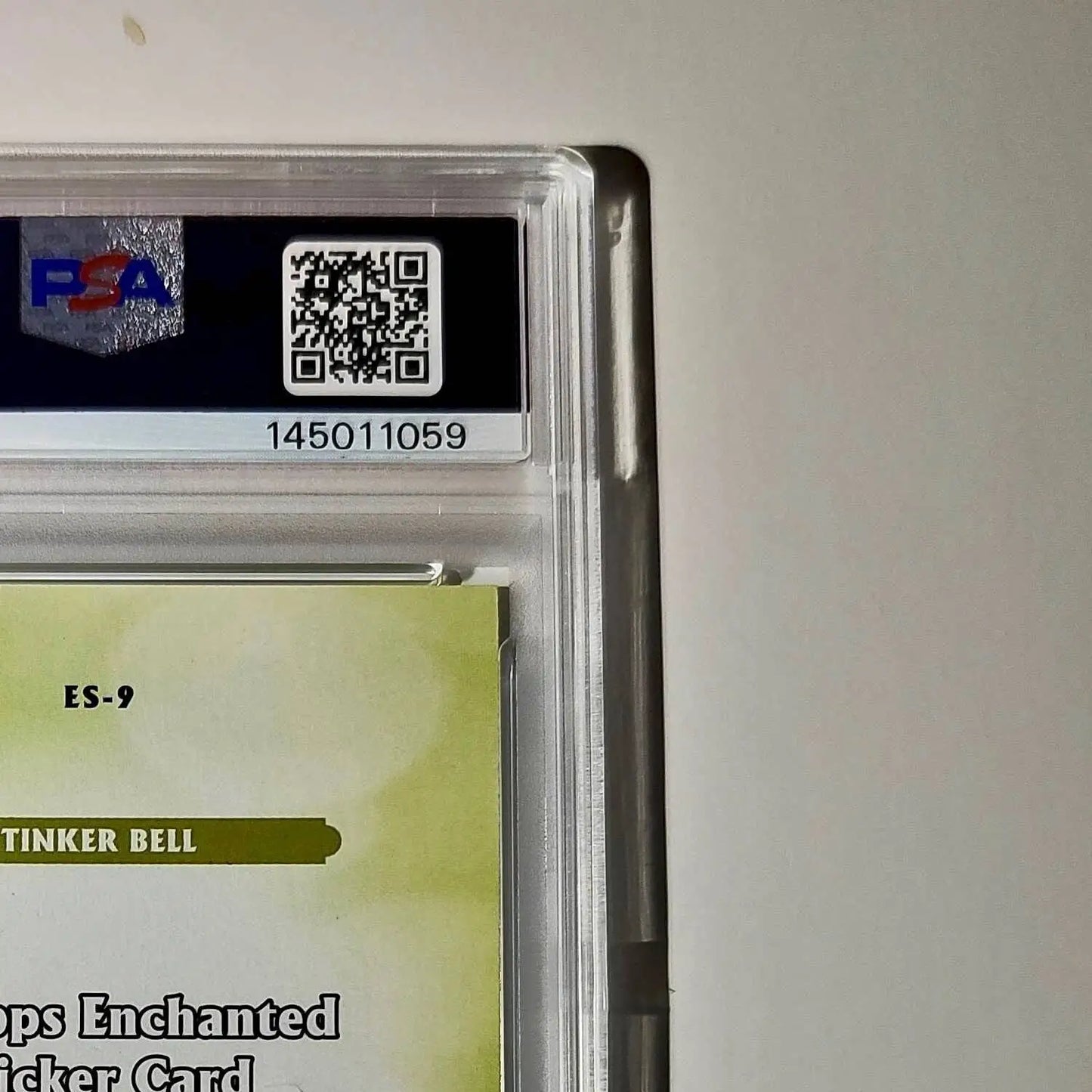 Tinker Bell 2025 Topps Disney #ES-9 Enchanted Sticker Card Peter Pan PSA 9 - Non-Sports Card Single