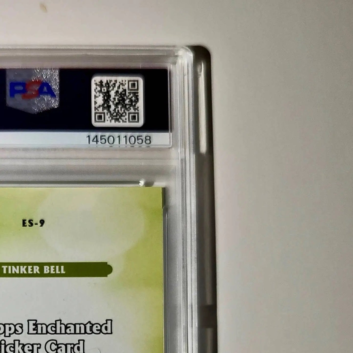 Tinker Bell 2025 Topps Disney #ES-9 Enchanted Sticker Card Peter Pan PSA 9 MT - Non-Sports Card Single
