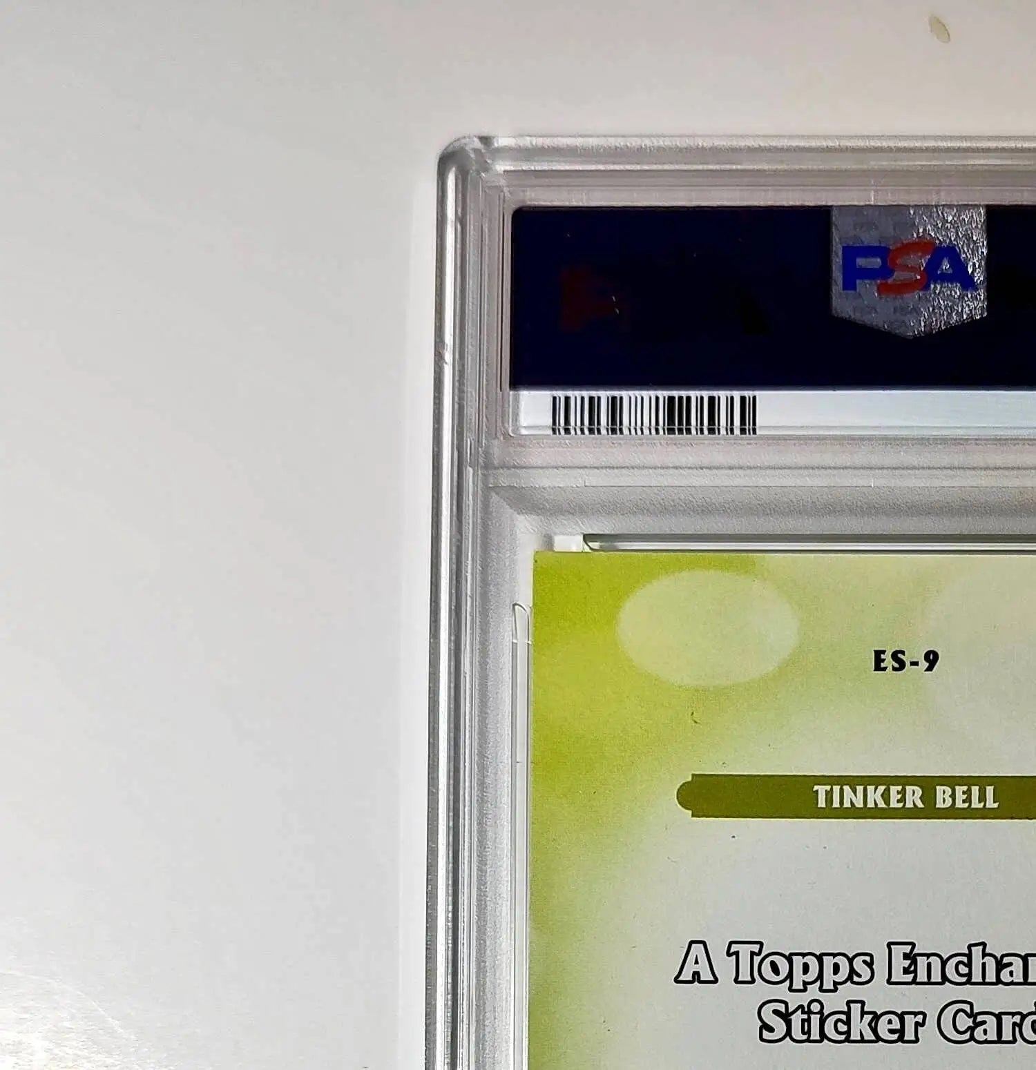 Tinker Bell 2025 Topps Disney #ES-9 Enchanted Sticker Card Peter Pan PSA 9 - Non-Sports Card Single