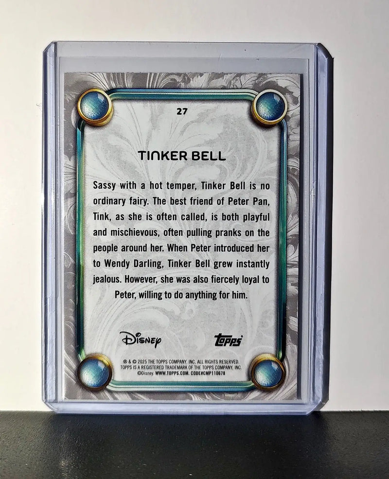 Tinker Bell 2025 Topps Disney Wonder #27 Card Peter Pan
