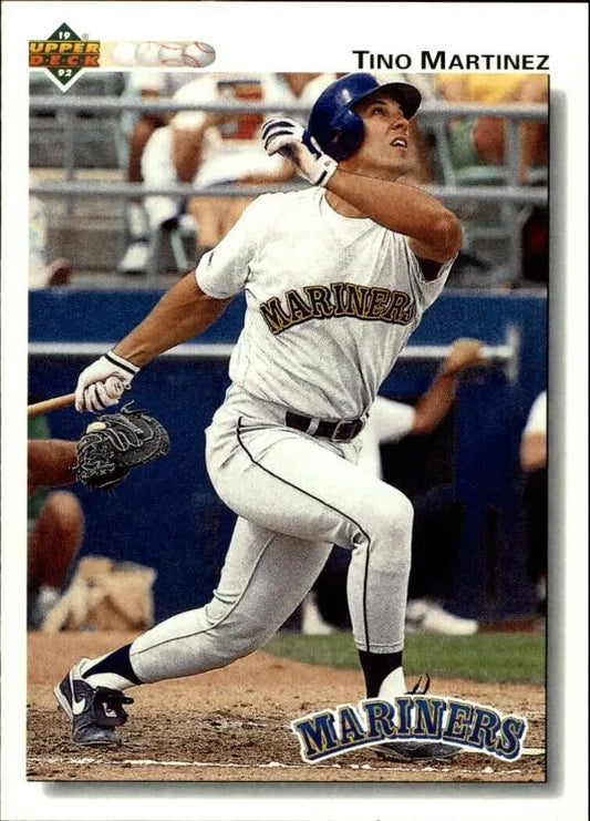 Tino Martinez 1992 Upper Deck MLB #554 Baseball Card Seattle Mariners - Baseball Card Single