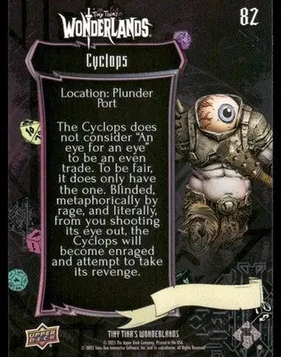 Tiny Tina’s Wonderlands Upper Deck Cyclops #82 - Other