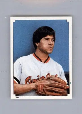 Tippy Martinez - 1984 Topps Stickers - #208 - Baseball - Baseball Card Single