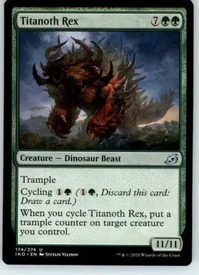Titanoth Rex - Ikoria: Lair of Behemoths - NM - #174 - Magic Card Single
