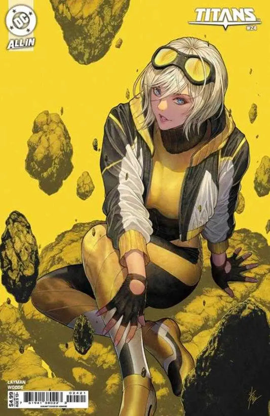 Titans #24 Cover B Homare Card Stock Variant - Comic Book