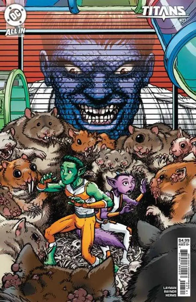 Titans #27 Cover B Chris Burnham Card Stock Variant - Comic Book