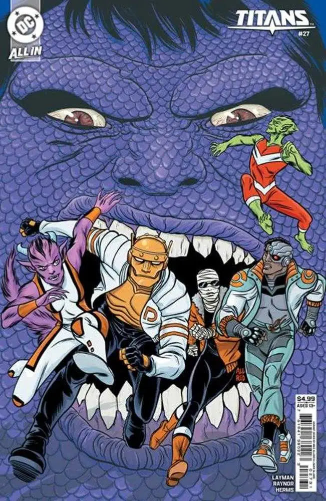 Titans #27 Cover C Michael Allred Card Stock Variant - Comic Book
