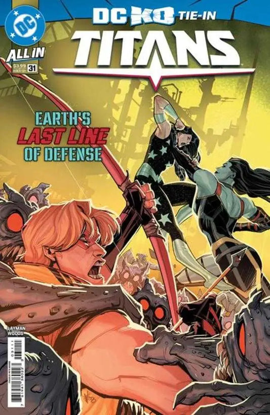Titans #31 Cover A Pete Woods (DC K.O.) - Comic Book
