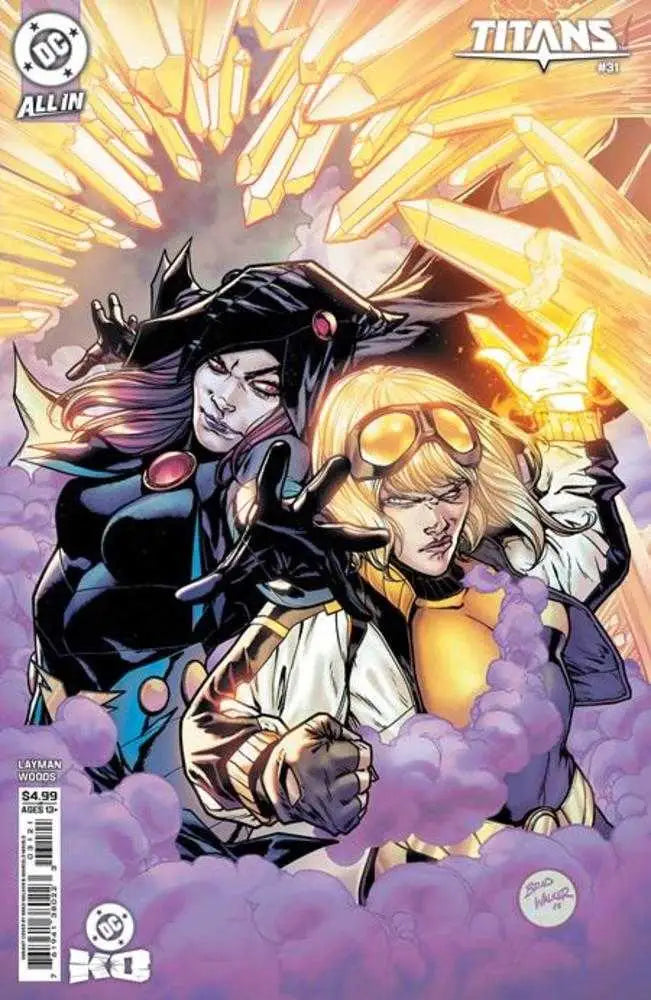 Titans #31 Cover B Brad Walker Card Stock Variant (DC K.O.) - Back Issues