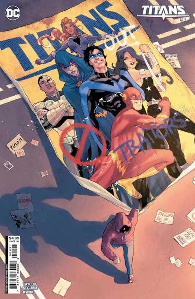 Titans #8 Cover C Tirso Cons Card Stock Variant - Comic Book